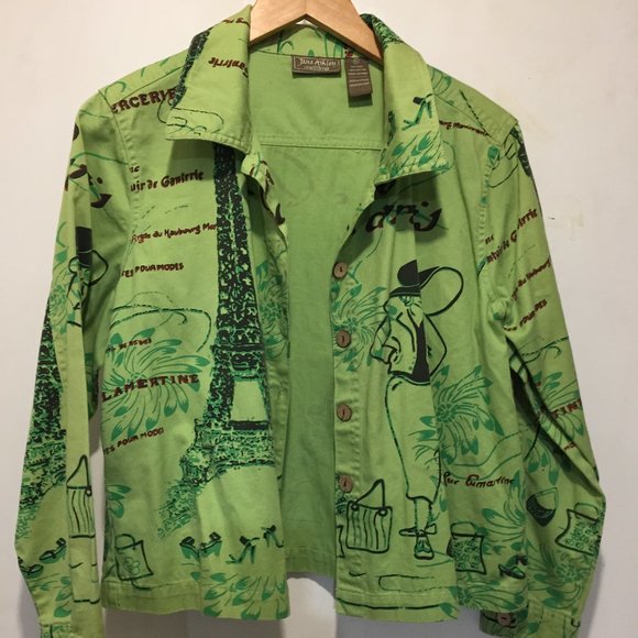 VINTAGE JANE ASHLEY JACKET SIZE M - Picture 2 of 6